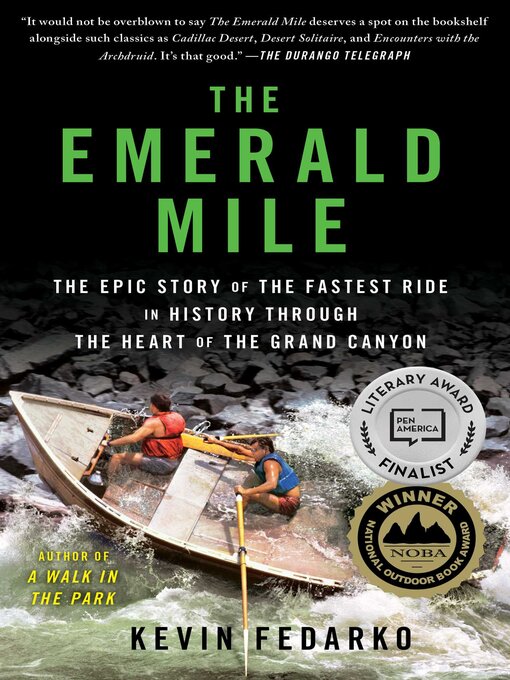 Title details for The Emerald Mile by Kevin Fedarko - Wait list